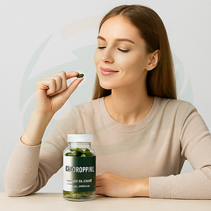 แคปซูลคลอโรฟิลล์ขายส่งแบบ OEM - วีแกน น้ำตาลน้อย ช่วยเสริมพลังงานจากธรรมชาติสำหรับผู้ใหญ่ (ชาย/หญิง) |   บรรจุภัณฑ์ที่ปรับแต่งได้ - Product Image 4