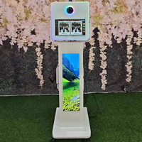 Vente directe usine : Kiosque photo DSLR avec impression instantanée compatible imprimantes DNP/HITI pour mariages, anniversaires et événements – Cabine photo selfie