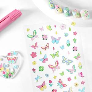 1 pegatina por paquete serie Dawn and Dusk estilo lindo troquelado manual pegatinas decorativas - Product Image 3