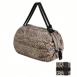 Portable Large Oxford Cloth <b>Folding</b> Shopping Bag Colorful Camouflage Reusable Foldable Grocery Tote Bag - Product Image 6