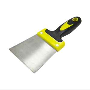 Rubber Handle Stainless Steel Blade Wall Scraper Putty Knife 94g Painting Renovation Building Projects DIY Industrial OEM ODM 3 - Product Image 1