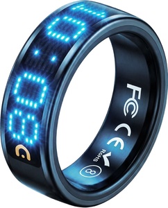 Bague connectée iTasbeeh Salam : Compteur de Tasbeeh intelligent, Heures de prière, Qibla, Suivi de bien-être AI Zikr - Product Image 6