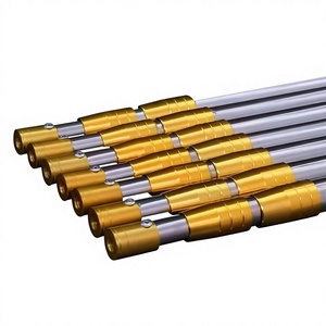 En gros, <span class=keywords><strong>Manche</strong></span> télescopique en acier inoxydable pour épuisette, réglable en longueur, multi-longueurs 3m-<span class=keywords><strong>4m</strong></span>, pour la cueillette de fruits et la pêche - Product Image 1