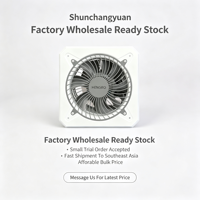 Ventilateur d'extraction de fumée électrique industriel pour la maison, les restaurants, les cuisines, montage mural, axial, en fonte, avec roulement à billes, 220-240V, OEM