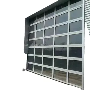 Özel fiyat mevcut polikarbonat pc dayanıklılık paneli flip-over garaj kapısı şeffaf garaj kapısı 4S dükkanı garaj kapısı