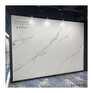 <span class=keywords><strong>Vendita</strong></span> calda piastrelle in marmo porcellanato lucido pietra sinterizzata pavimenti in lastre per sala da pranzo e soggiorno - Product Image 5