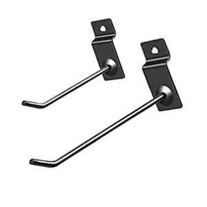 Chất lượng cao chất lượng cao kim loại <span class=keywords><strong>slatwall</strong></span> móc cho kệ trưng bày - Product Image 3