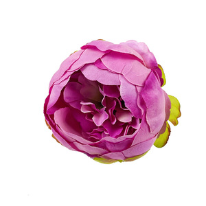 Cabeza de Peonía Artificial de 8-9cm de Diámetro, Kit de Material para Decoración de Bodas y Horquillas para el Cabello - Product Image 5