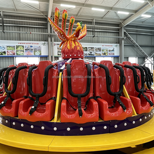 Atracción de Gran Capacidad para Parques de Diversiones, Disco Giratorio Mágico con Forma de Fénix Personalizado para Parques Infantiles al Aire Libre - Product Image 4