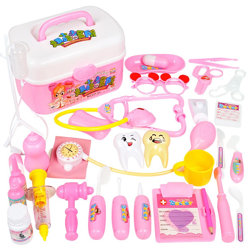 Детский чемодан, игрушечный доктор, высококачественный медицинский набор, набор игрушек для врачей