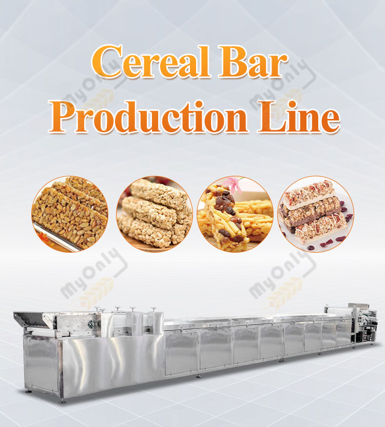 Protein Bar Making Machine Or Cereal Bar Production Line Factory Price