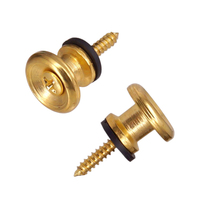 Boutons de sangle de guitare à tête plate pour ukulélé de guitare électrique classique acoustique