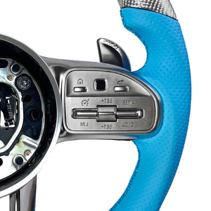 Volante de Fibra de Carbono Original Personalizado en Oferta para <span class=keywords><strong>Mercedes</strong></span> <span class=keywords><strong>Benz</strong></span> W124 W126 W140 S560 - Product Image 5