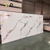 Panneau mural en PVC imperméable effet marbre, alternative aux carreaux, pour crédence de cuisine, salle de douche, armoire et décoration intérieure