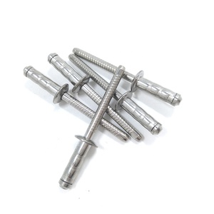 Remaches ciegos tipo agarre múltiple Huck de alta resistencia, cabeza de domo, remaches <span class=keywords><strong>Avex</strong></span> Pop de doble agarre en panel solar con alta estabilidad - Product Image 1