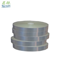 Sangle en film transparent KUNJIN 12 mm 150 m, sangle en PP, bande de soudure à chaud transparente pour machine à cerclage