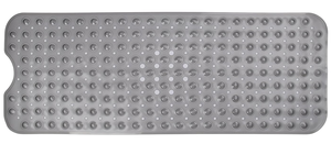 Tapis de bain en PVC antidérapant lavable en machine avec ventouses et trous de drainage pour un nettoyage facile - Product Image 2