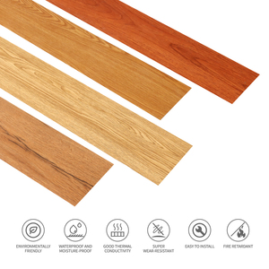 Sonsill 2mm LVT Flooring Luxury <strong>Vinyl</strong> Tile Waterproof <strong>Floor</strong> <strong>Sticker</strong> B1 Grade Fire Retardant for School Hospital Project - Product Image 4