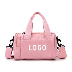 Nouveau design Sac de voyage unisexe tendance imperméable en nylon avec fermeture éclair Sports Gym Duffle Sac polochon avec compartiment à chaussures motif de lettres - Product Image 1