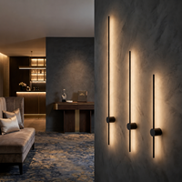 Applique murale LED minimaliste moderne en fer pour chambre à coucher, chevet, mur de fond, lampes murales décoratives pour la maison, salon de luxe