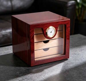 Caja de Madera de Lujo para Cigarros, Humidor Personalizado con Logotipo, Caja Premium para Almacenamiento de Cigarros - Product Image 1