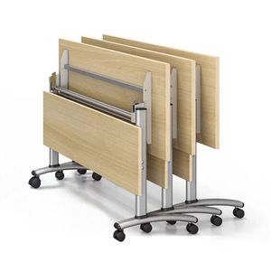 Có thể gập lại gấp văn phòng phòng họp bàn học sinh hội nghị đào tạo bảng - Product Image 4