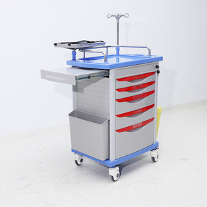 EM-ET072 चिकित्सा ट्रॉली गाड़ी अस्पताल के लिए फर्नीचर कैब अस्पताल के लिए आपातकालीन चिकित्सा ट्रॉली गाड़ी - Product Image 2