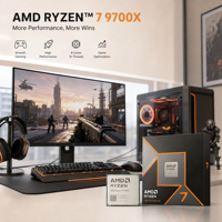 Prosesor 9700X 8C 16T 32MB L3 Cache dengan Grafis Terbuka (Unlocked) dalam Kemasan AM5 DDR5 OEM, Pasokan Massal untuk Toko Pembuat PC, Tersedia