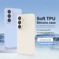 Nouveauté 2026 Étui de téléphone Série Galaxy Coque de téléphone en TPU souple en silicone liquide S26U Vente chaude S26+ Vente en gros d'usine