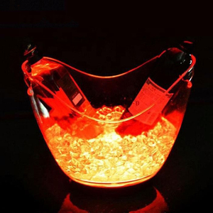 Cubo <span class=keywords><strong>de</strong></span> <span class=keywords><strong>Hielo</strong></span> Eléctrico Ecológico con Iluminación LED, Color y Tamaño Personalizables, para Fiestas, Cubo <span class=keywords><strong>de</strong></span> Plástico, Precio <span class=keywords><strong>de</strong></span> Fábrica - Product Image 4