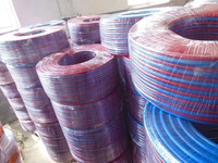 Selang PVC Berkualitas Tinggi LD Lide-Twin Hose untuk Pemotongan Oksigen dan Pengelasan Asetilena, Pipa Selang Ganda Standar ISO 1/4-2 Inci