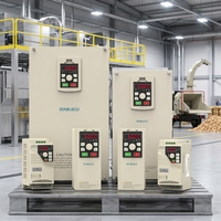 Variateur de fréquence VFD 380V 22KW avec fonction d'économie d'énergie et protection du moteur pour les déchiqueteuses de bois