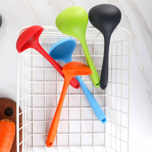 Nuovo arrivo <span class=keywords><strong>Silicone</strong></span> resistente al calore multifunzionale cucchiaio da cucina per zuppa di riso utensili da cucina stoviglie - Product Image 6