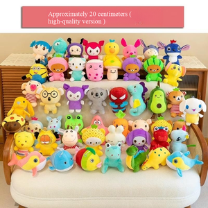 Orsetto di peluche super morbido in cotone PP da 20 cm, vendita all'ingrosso per macchine acchiappapremi e premi arcade, direttamente dalla fabbrica - Product Image 3