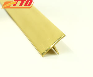 Tira de alfombra de latón de alta calidad brillante Diversos estilos de diseño moderno Modelos de extrusión de Respuesta Rápida Bajo costo Buen precio TTD - Product Image 6