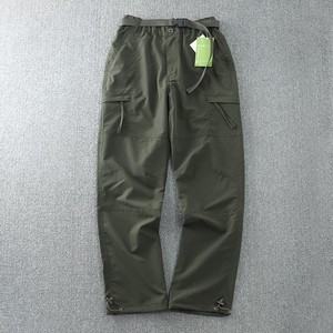 Pantaloni tattici da trekking Long estate Casual <span class=keywords><strong>lunghi</strong></span> estivi impermeabili in pile impermeabile e piatto da esterno - Product Image 2
