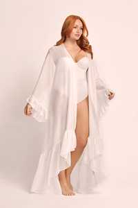 ชุดคลุมเจ้าสาวแบบยาว 8300 รุ่น Long Elegant Scallop สำหรับเจ้าสาวในงานแต่งงานตอนเช้า - Product Image 5