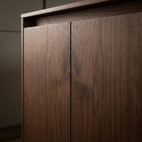 Meubles de cuisine modulaires de luxe en bois massif laqué vert sauge olive, sur mesure, haut de gamme, pour villa, sans joint
