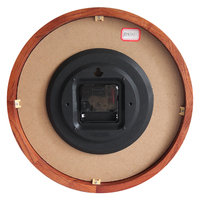 Jam Dinding Kayu Digital Quartz Dekorasi Rumah Retro Modern