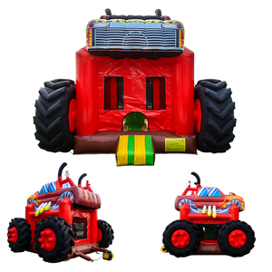 Castillo Inflable Comercial Personalizado, Brincolín, Casa de Brinco con Diseño de Camioneta Monstruo Pequeña para Fiestas - Product Image 5