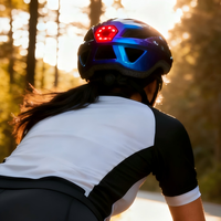 Vente directe de casque de cyclisme sur route pour banlieue urbaine casque de vélo de ville avec lunettes magnétiques détachables protection de sécurité légère