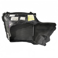 Pour Porsche Macan 95B Intercooler, Ventilateur Électrique, Kit de Refroidissement d'Admission Turbo, Refroidisseur d'Air de Charge, Radiateur, Petit Réservoir d'Eau OEM