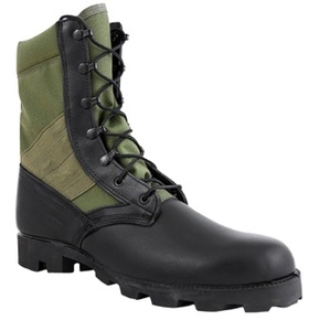 รองเท้าบูทหนังแท้ HBP19 DMS Direct Mold Sole หนังฟูลเกรน สีเขียวมะกอก แบบอ็อกซ์ฟอร์ด สำหรับเดินป่า ป่ารกราน ป้องกันโคลนและลื่น - Product Image 2