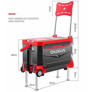 <span class=keywords><strong>Caja</strong></span> portátil multifunción para aparejos <span class=keywords><strong>de</strong></span> <span class=keywords><strong>pesca</strong></span>, 40L, 7,4 kg - Product Image 2