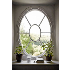 椭圆形装饰UPVC窗美学功能奇形窗 - Product Image 3