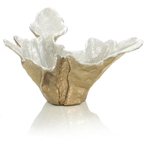 Pièce maîtresse bol de fruits décoratif Design classique bol en métal table de dîner bol de service alimentaire en métal par exportateur indien - Product Image 1