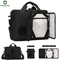 Sac de transport tactique Protector Plus 20L, polyester 600D, résistant à l'abrasion 100 000 cycles, hydrofuge, multi-poches, sac à main