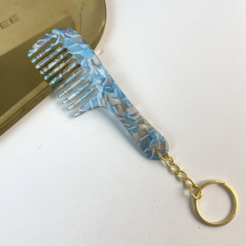 Blue;9.5*3.2cm; gold chain