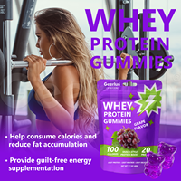 Gommes protéinées au saveur personnalisée avec vitamines, sans sucre, riches en protéines, complément nutritionnel essentiel pour le sport et la récupération