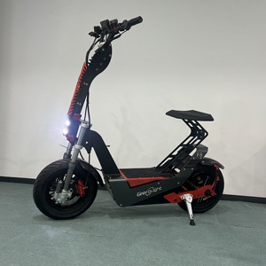 Scooter Eléctrico Plegable Geofought F8 de 120-180 KM de Largo Alcance, con Arranque NFC, 72V 8000W 15000W y Neumáticos Gruesos de 16 Pulgadas, Gran Venta - Product Image 3